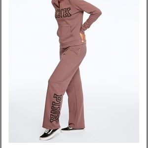 PINK everyday lounge boyfriend pant Small NWT